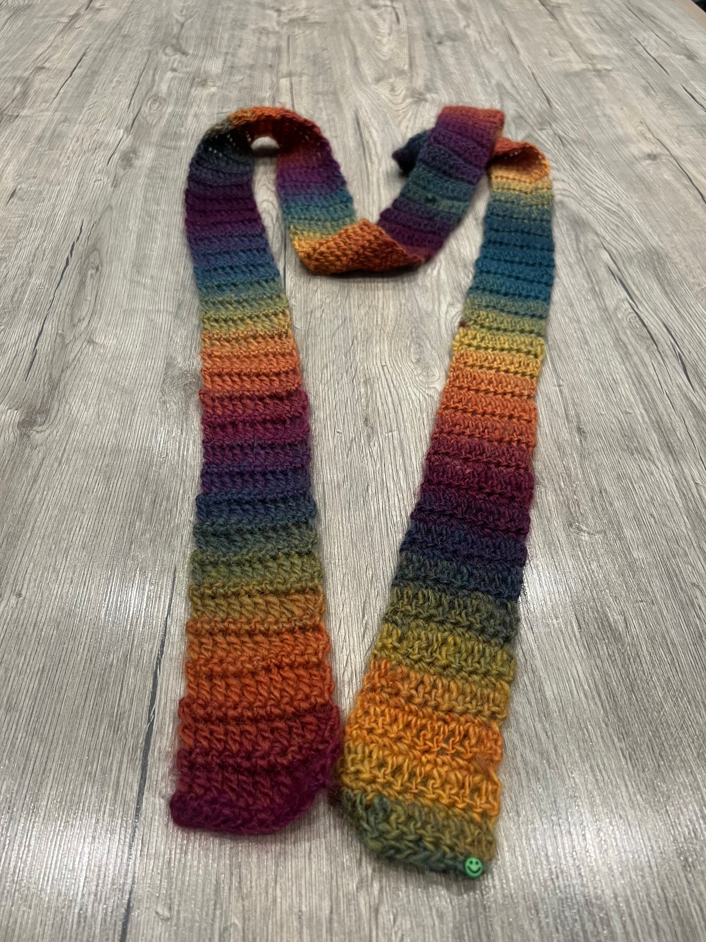 Skinny Custom Crochet Scarf