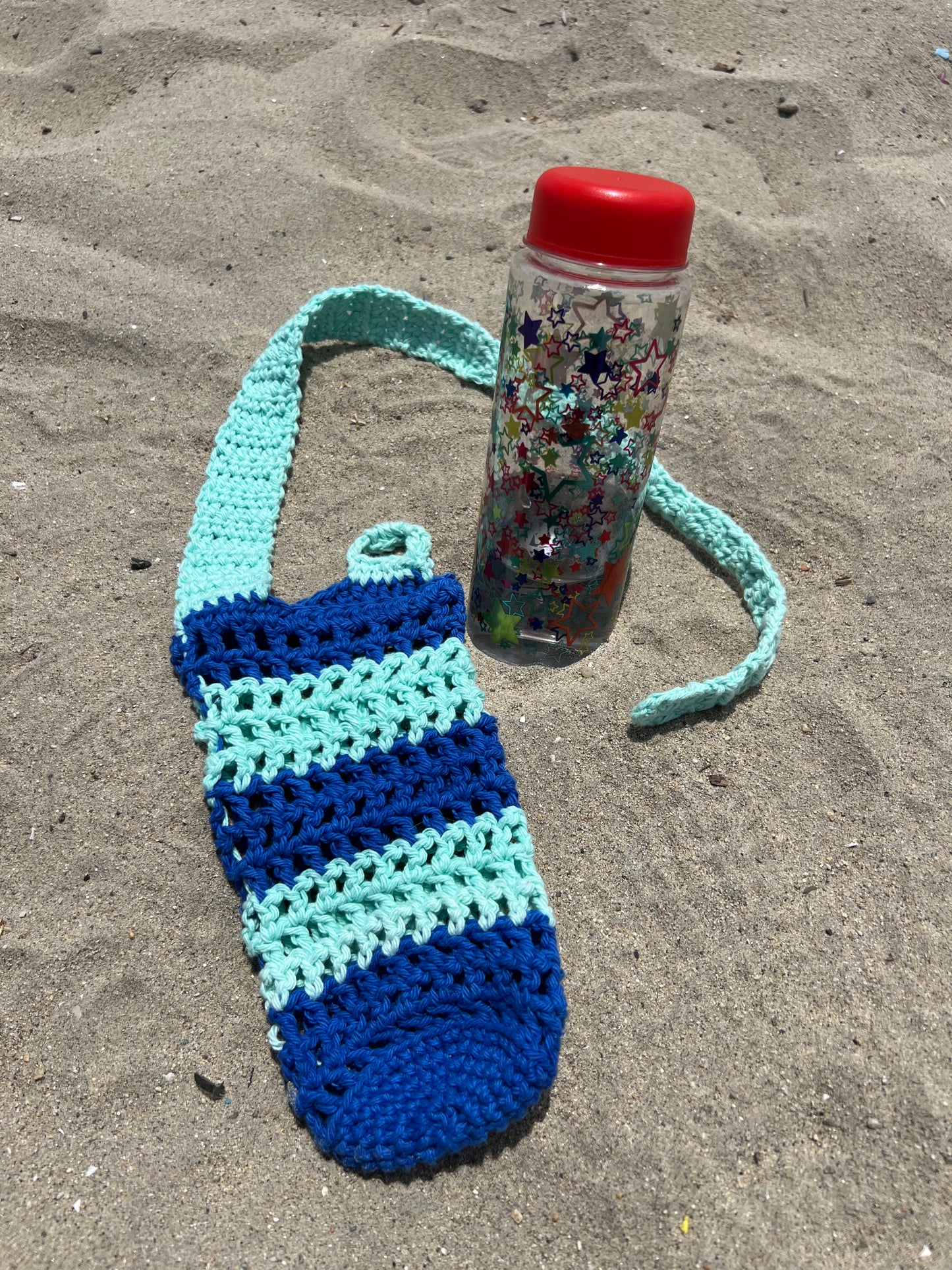 A3- NEW- Crochet Water Bottle Holder