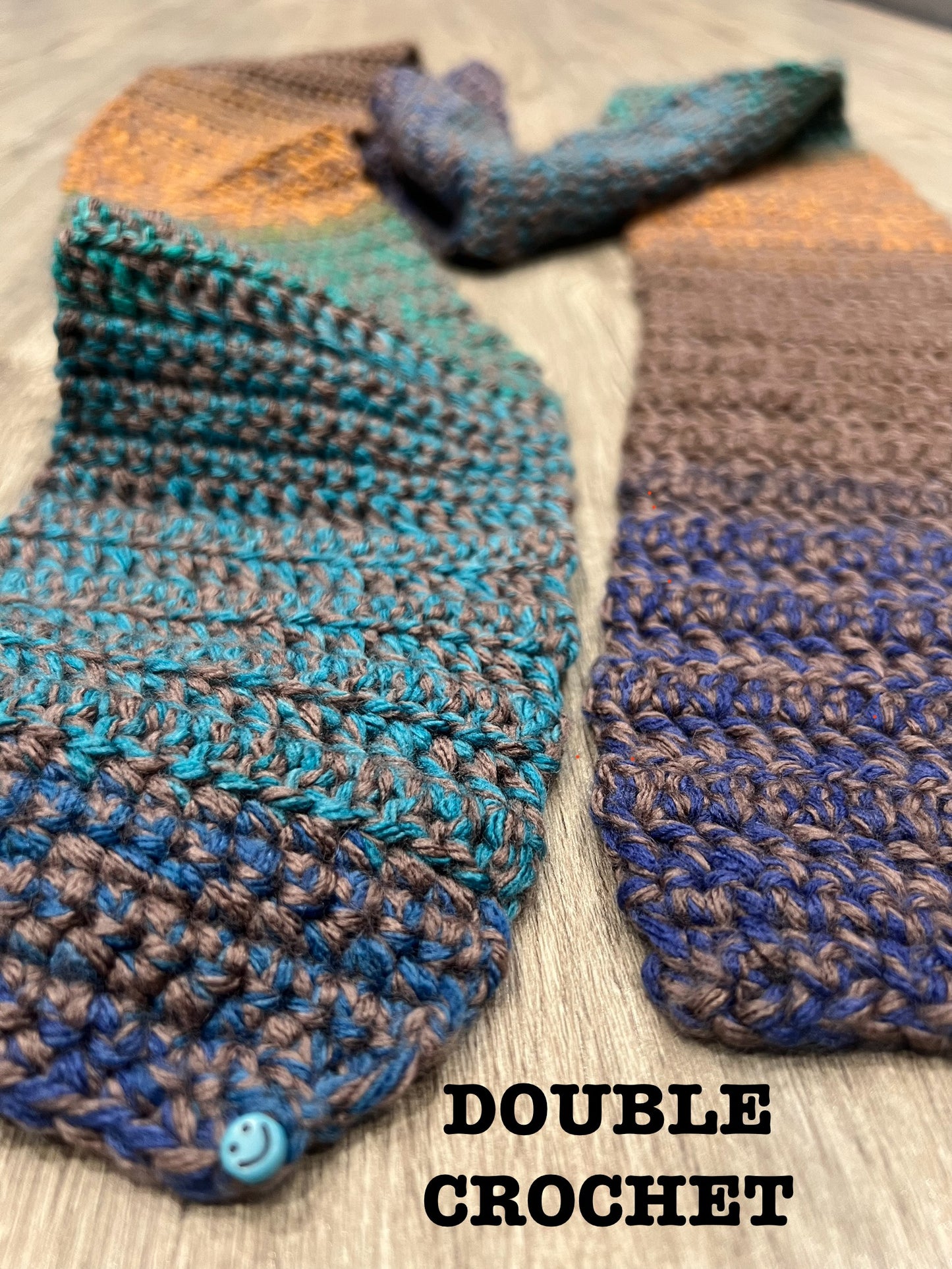 I: Custom Skinny Crochet Scarf