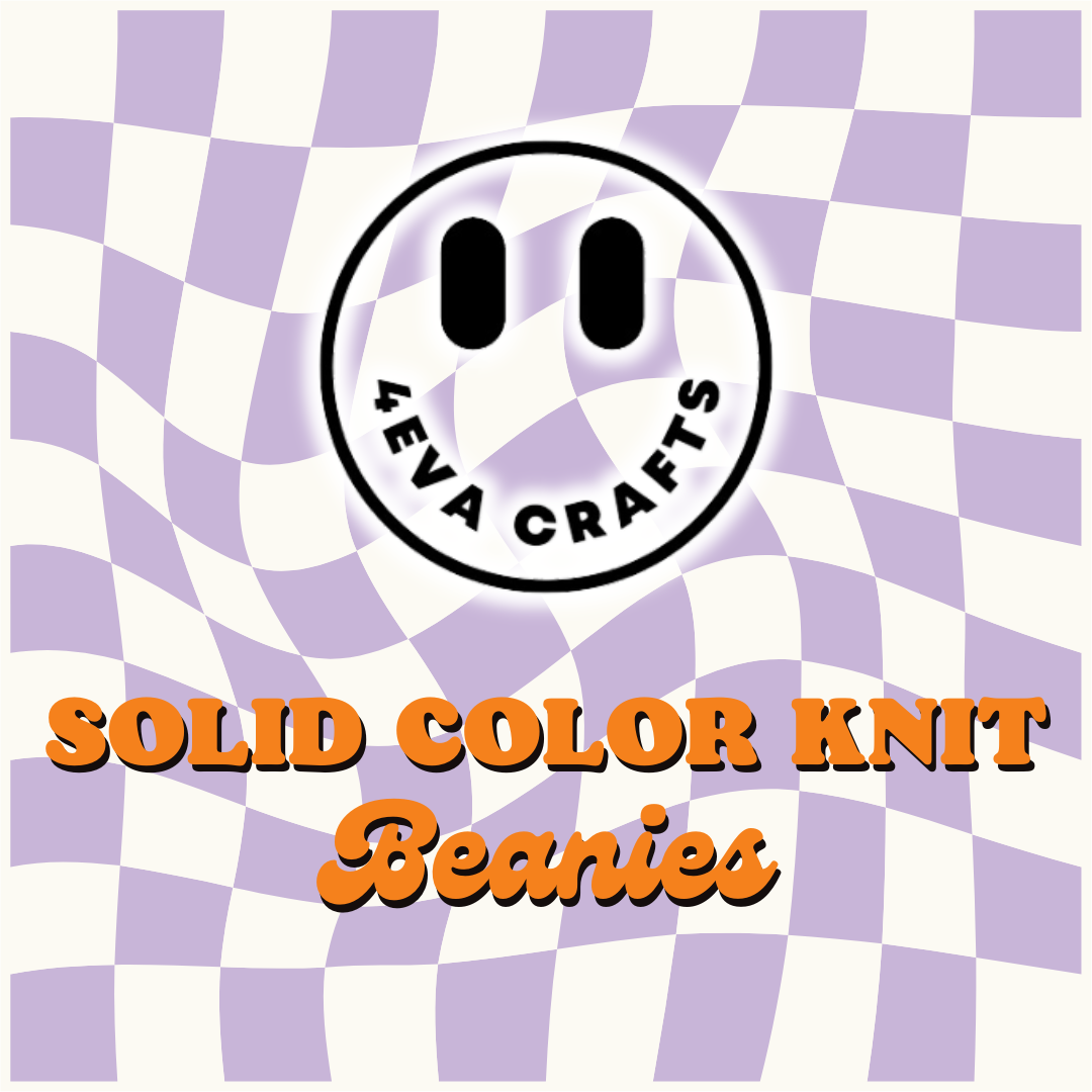 Solid Color Knit Beanies